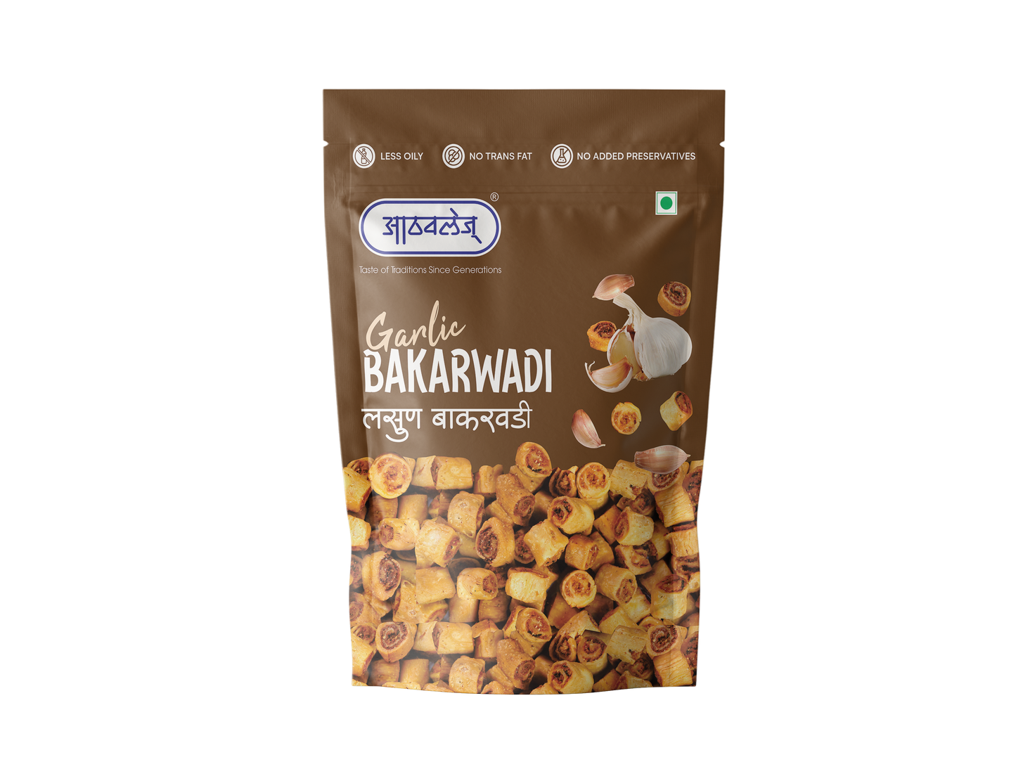 Garlic Bakarwadi (200 gms)