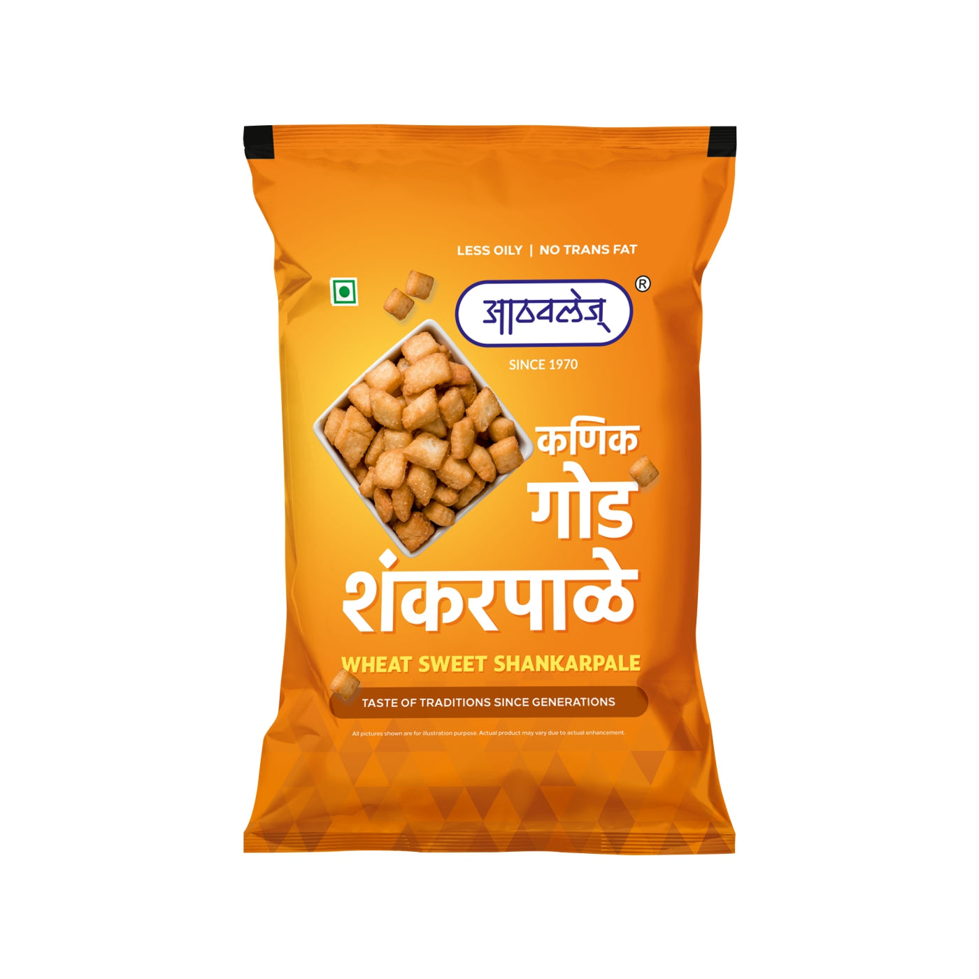 Sweet Wheat Shankarpali (200 gms)