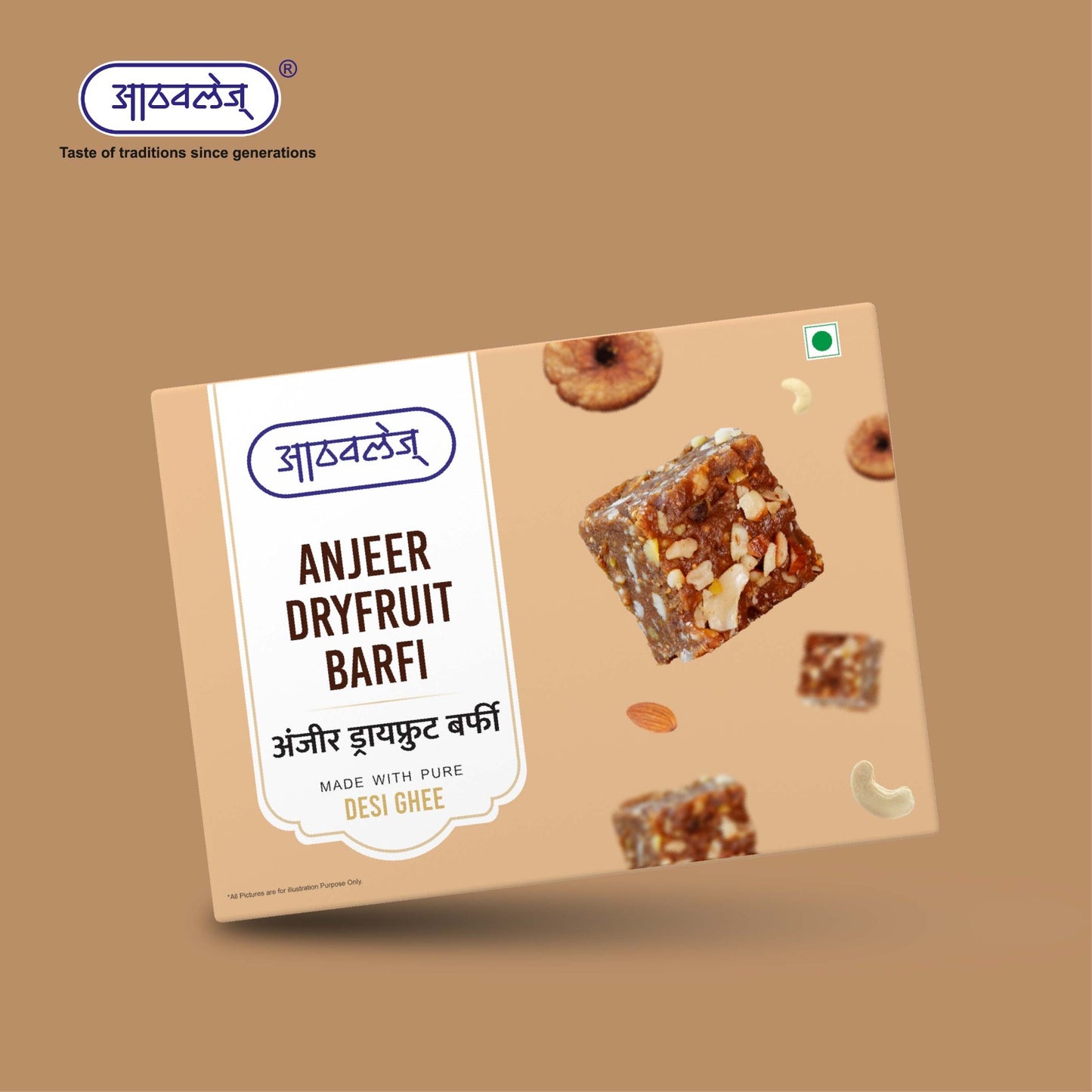 ANJEER DRYFRUIT BARFI